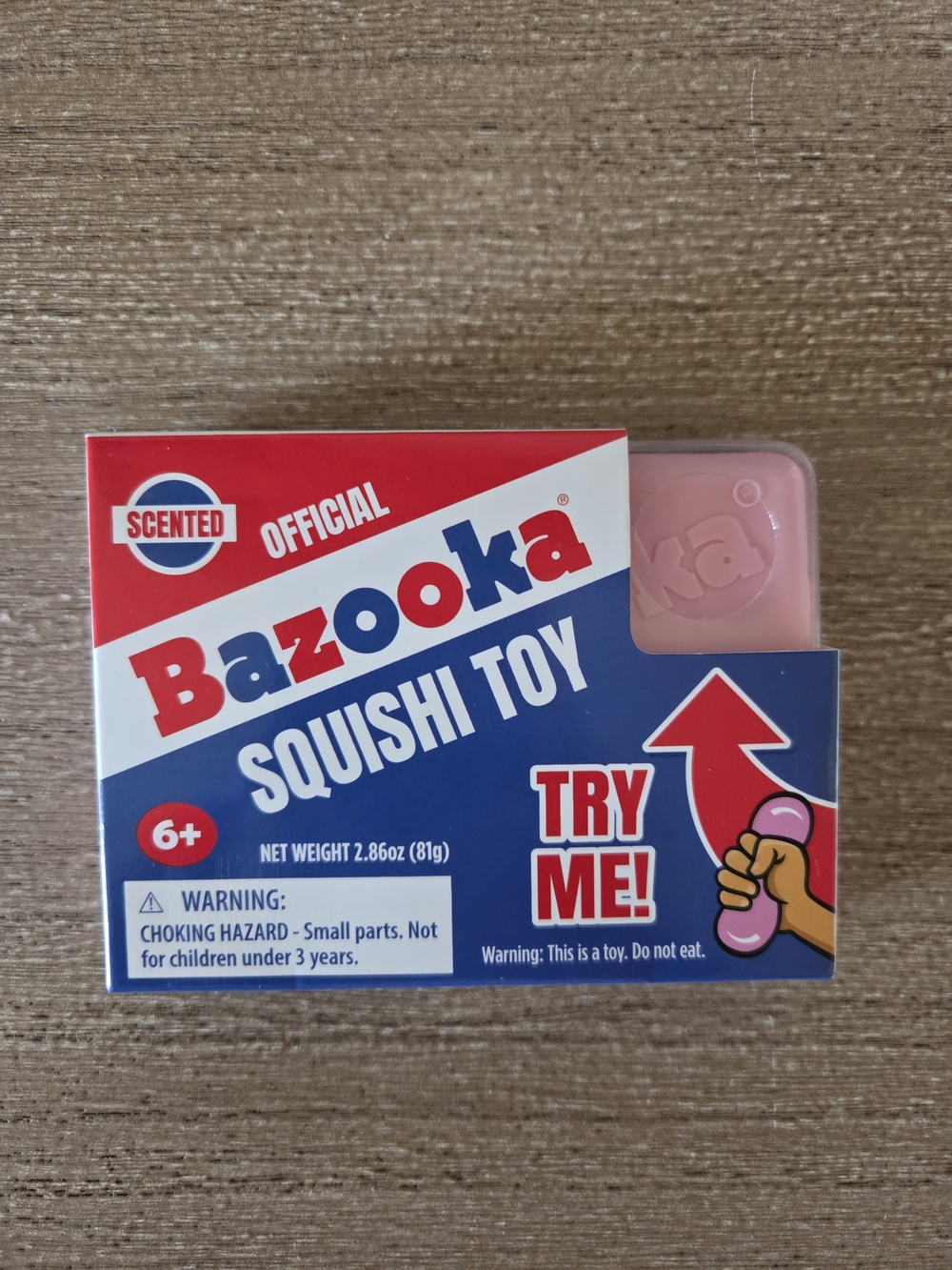 Official Bazooka Scented Squishi Toy -